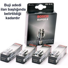 Bosch Honda Jazz 1.4 2002-2008 4 Tırnak Buji 4 Adet