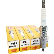 Ateşleme Buji Takım Fiat Egea 2015-2016-2017-2018-2019-2020-2021-2022-2023 Ngk 4983 (DCPR7E-N-10)