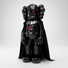 Cnqr Kaws Darth Vader Figür Kaws Boyalı Figür Kaws Starwars Figür Büyük Boy 20CM