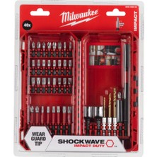 Nidage Milwaukee Shockwave Bits Uç Seti 40 Parça T4932492004