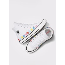 Converse Beyaz Kız Çocuk Yürüyüş Ayakkabısı A06311C.102-CHUCK Taylor All Star