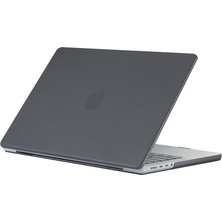 Forestl Digital MacBook Air 13 Inç A1932/A2179/A2337 Karbon Fiber Doku Sert Laptop Kapak Sert Kılıflu Kılıf Ayak Pedi (Yurt Dışından)