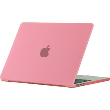 Seashell Digital MacBook Air 13 Inç (2022) A2681/(2024) A3113 M3 Mat Kaplama Koruyucu Laptop Kapağı Çizilmeye Dayanıklı Sert Pc Dizüstü Bilgisayar Kılıfı-Pembe (Yurt Dışından)