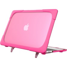 Seashell Digital Destekleyen Stand Pc Laptop Kılıfı Koruyucu Notebook Kapağı MacBook Air 13 Inç A1932/A2179/A2337-ROSE (Yurt Dışından)