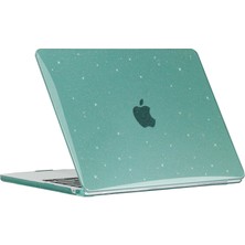 Seashell Digital MacBook Air 13 Inç Retina Ekranlı (2020) M1 A2337 A2179/AIR 13 Inç (2018-2019) A1932 Laptop Kılıfı Pc Kapağı-Gece Yarısı Yeşili (Yurt Dışından)