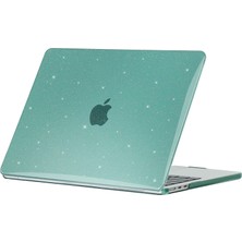 Seashell Digital MacBook Air 13 Inç Retina Ekranlı (2020) M1 A2337 A2179/AIR 13 Inç (2018-2019) A1932 Laptop Kılıfı Pc Kapağı-Gece Yarısı Yeşili (Yurt Dışından)