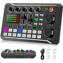 Stark Pro ST-LR12R Profesyonel Dj, Podcast, Yayın Ve Oyun Canlı Miker Ses Kartı