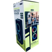 Blic Bls-50 Rgb Mikrofonlu Wireless Bluetooth Speaker