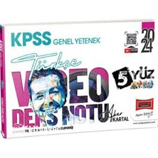 2024 Kpss Genel Yetenek 5yüz Türkçe Video Ders Notları ve Soru Bankası