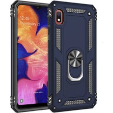 Tasopay Xiaomi Redmi 7A Uyumlu Kılıf Soldier Korumalı Yüzüklü ve Mıknatıslı Tpu Gövde Kılıf