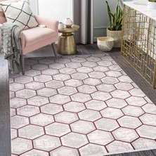 Halıcı Emin Argika Kolkesiyonu 15534K Akrilik Salon Antre Mutfak Oturma Odası Halı Yolluk