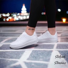 Selçuk Sönmez Beyaz Sneaker Spor Ayakkabı
