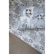 Nou Hayvanlı  Bebek Lastikli Çarşaf Seti (60X120+15) - Forest Gang