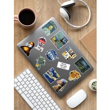 Kt Grup Art Sanat Temalı Telefon, Tablet, Laptop, Notebook, Defter, Ajanda Sticker Setleri
