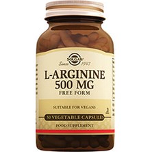 Solgar L-Arginine 50 Kapsül  (  1  Adet  )