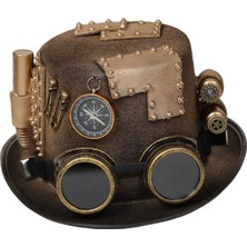 Baltato Cosplay Maskeli Tatili Için Steampunk Silindir Ş I (Yurt Dışından)