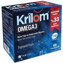 Krilom Omega-3 100 Yumuşak Kapsül  (  1  Adet  )
