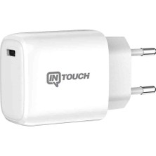 Intouch Smarty Pd 25W Type C To Type C Şarj Cihazı