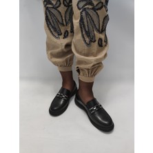 Çiğdem Kundura Julep-Kadın Gerçek Deri Oxford Günlük AYAKKABI(BRÇA17-A17A) - Siyah - 36