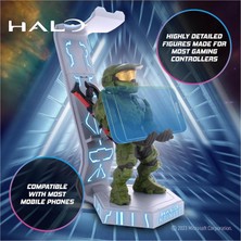 Cable Guys Halo Infinite Master Chief Deluxe Işıklı Dualsense Dualshock Oyun Kolu Tutucu Telefon Uyumlu Cable Guys Lisanslı Orijinal