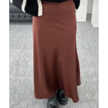 Afa Beli Lastikli Saten Etek