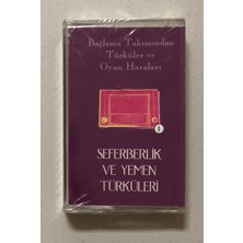 Seferberlik ve Yemen Türküleri Kaset (Jelatininde Sıfır Orjinal Dönem Baskı)