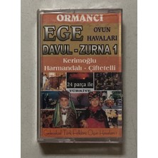 Ege Oyun Havaları Kaset (Jelatininde Sıfır Orjinal Dönem Baskı)