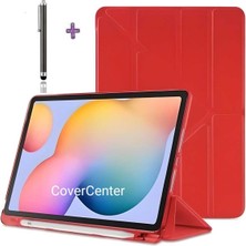 Cover Center Apple iPad Pro 12.9 Inç 5. ve 6. Nesil 2021 / 2022 Uyumlu M2 Çip Uyumlu Standlı Kılıf