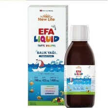 New Life Efa Liquid Tutti Frutti Balık Yağı Şurup