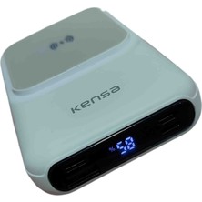 Kensa Beyaz Powerbank Hızlı Şarj 10000 Mah