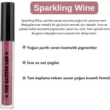 The Glitter Lab Simli Likit Eyeliner - Dazzling Liner - Sparkling Wine