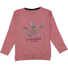 Baglan Kız Çocuk Mevsimlik Set Of Tüy Sweatshirt BGL-ST03653