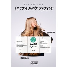 Quality Life Hızlı Saç Uzatma Serumu ( Ultra Hair Serum ) Hızlı Saç Uzatan Yardımcı Yağlar Serisi