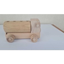 Konsept Market Ahşap Küçük Oyuncak Tanker