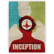 Inception Ahşap Poster 20X29 cm