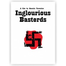 Inglourious Basterds Ahşap Poster 20X29 cm