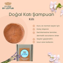 Pure By Lotus Katı Şampuan(Killi) 100GR