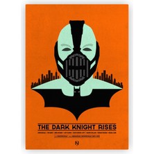 The Dark Knight Rises Ahşap Poster 20X29 cm