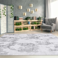 Galaxy Koleksiyonu 13621 Ipek Bambu Dokulu Viskon Akrilik Salon Mutfak Antre Halı Yolluk