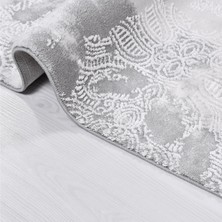 Galaxy Koleksiyonu 13621 Ipek Bambu Dokulu Viskon Akrilik Salon Mutfak Antre Halı Yolluk