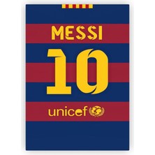 Lionel Messi Ahşap Poster 20X29 cm