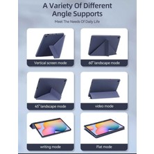 Cover Center Samsung Galaxy Tab S6 Lite P610 Uyumlu Uyku Modlu Kalem Bölmeli Standlı Katlanabilir Deri Kılıf