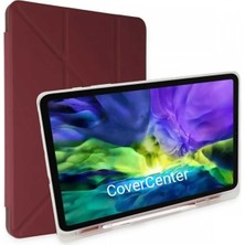 Cover Center Samsung Galaxy Tab S8 T700 11 Inç Uyumlu Uyku Modlu Kalem Bölmeli Standlı Katlanabilir Deri Kılıf