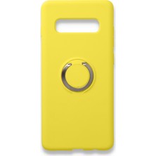 Nettech Samsung Galaxy S10 Uyumlu Nano Ring Arka Koruma Kılıf