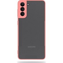 Nettech Samsung Galaxy S21 Plus Uyumlu Kamera Lens Korumalı Arka Koruma Kılıf