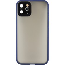 Nettech Apple iPhone 11 Pro Uyumlu Matte Frame Seri Arka Koruma Kılıf