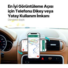 Ttec Süper Manyetik Pro Magsafeli Manyetik Araç Içi Telefon Tutucu, Havalandırma Sıkıştırmalı Stabil Telefon Tutucu