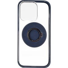 Nettech Apple iPhone 14 Pro Max Uyumlu Halkalı Lüx Magsafe Arka Koruma Kılıf