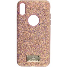 Air Jacket Apple iPhone Xs Uyumlu Simli Arka Koruma Kılıf