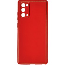 Nettech Samsung Galaxy Note 20 Uyumlu Coco Leather Seri Arka Koruma Kılıf